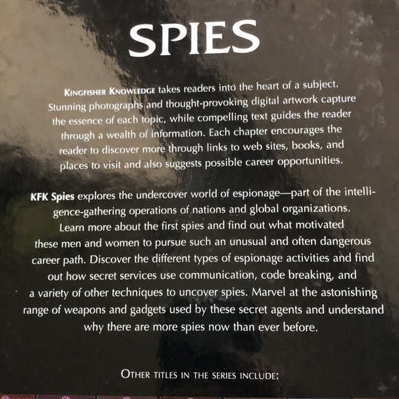 NWT 2 books Spies and Forensics both by Kingfisher Knowledge - Picture 10 of 12
